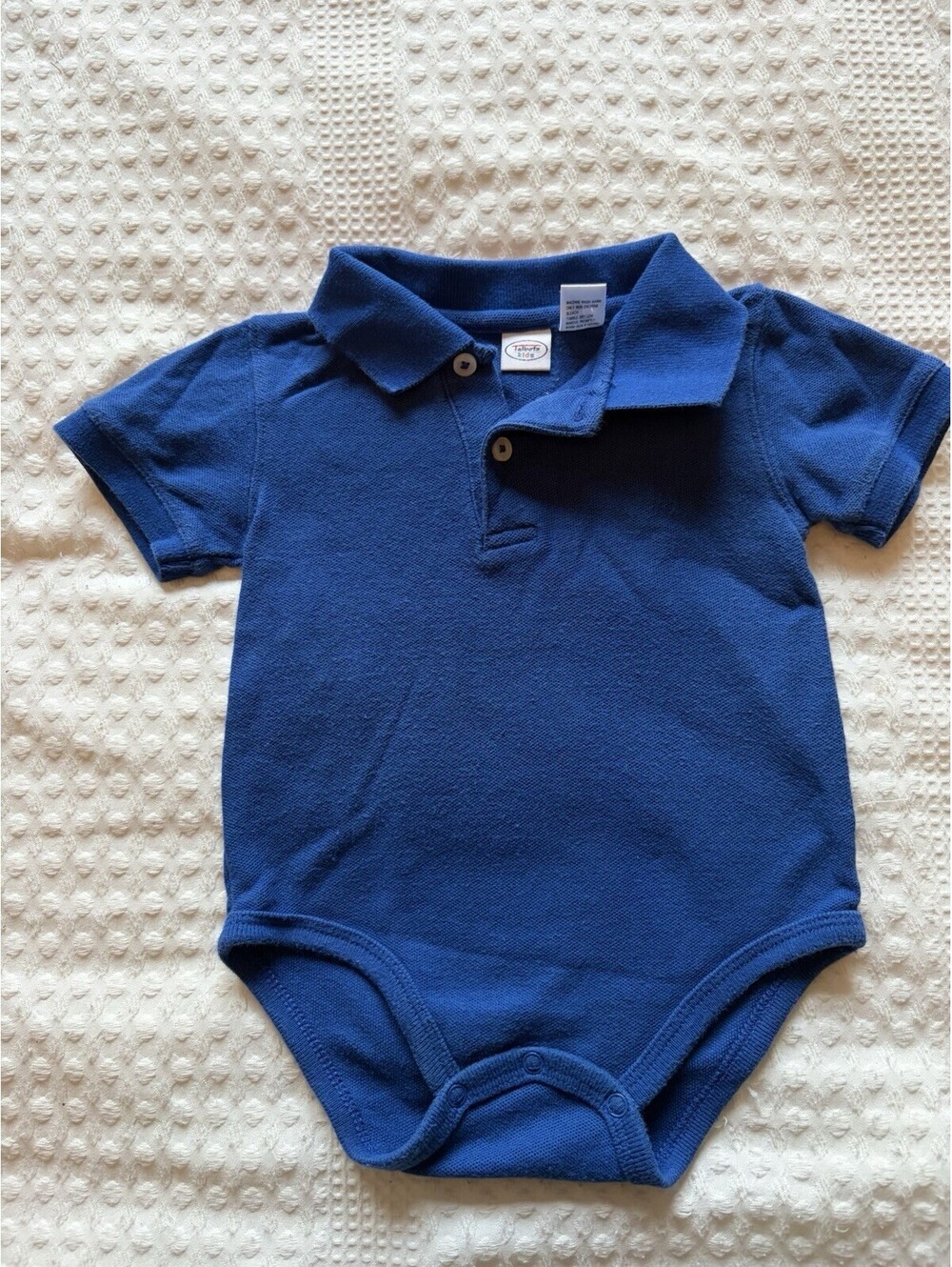 Talbots Kids Blue Polo One Piece 12 Months